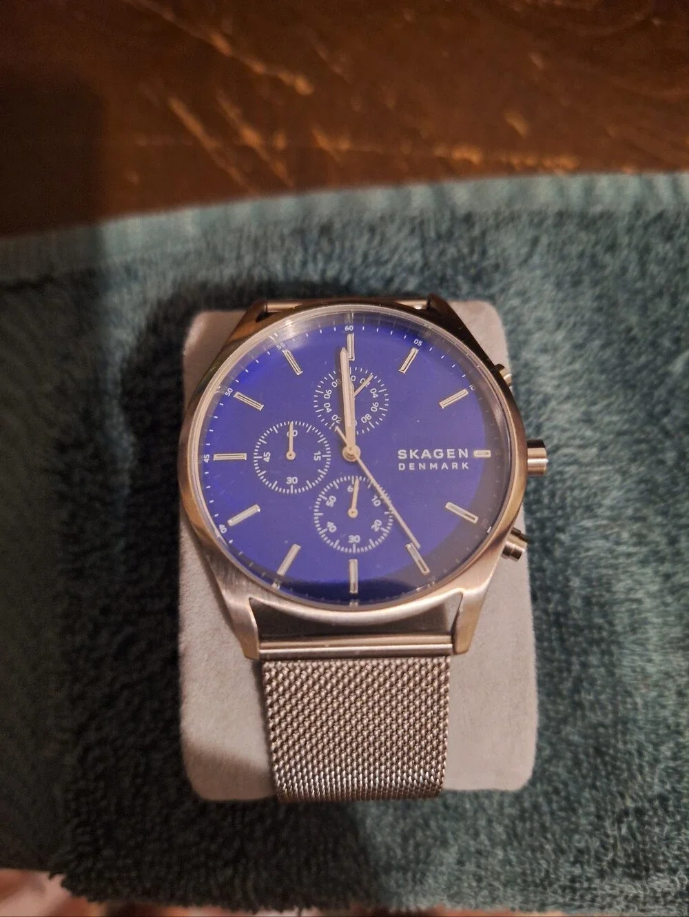Mens Skagen Denmark Chronograph